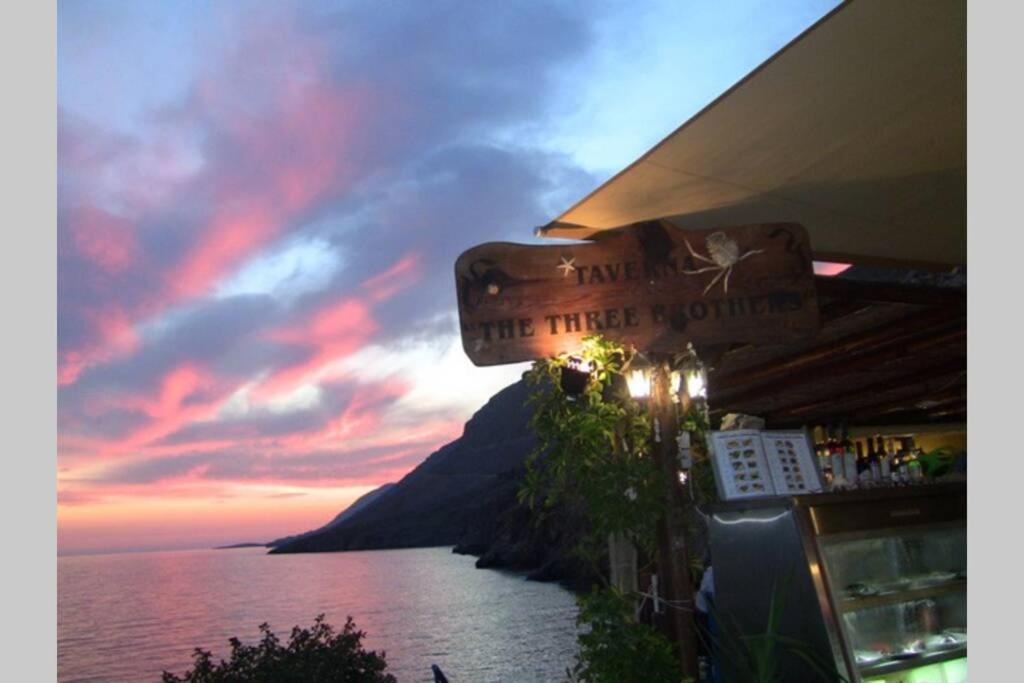 Khóra Sfakíon Great Sea-View Apartment. מראה חיצוני תמונה