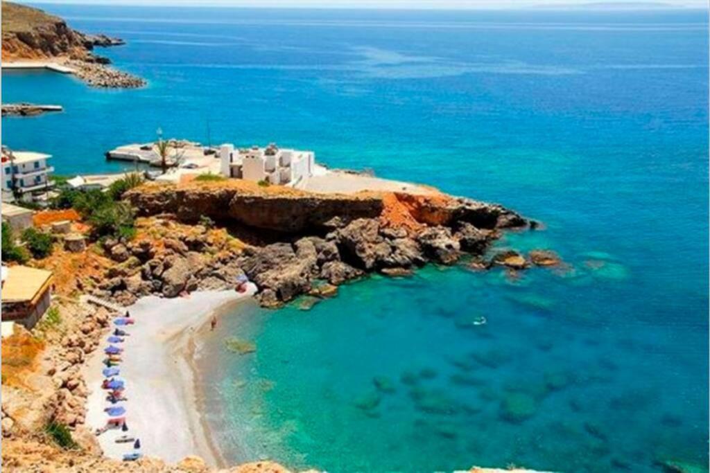 Khóra Sfakíon Great Sea-View Apartment. מראה חיצוני תמונה